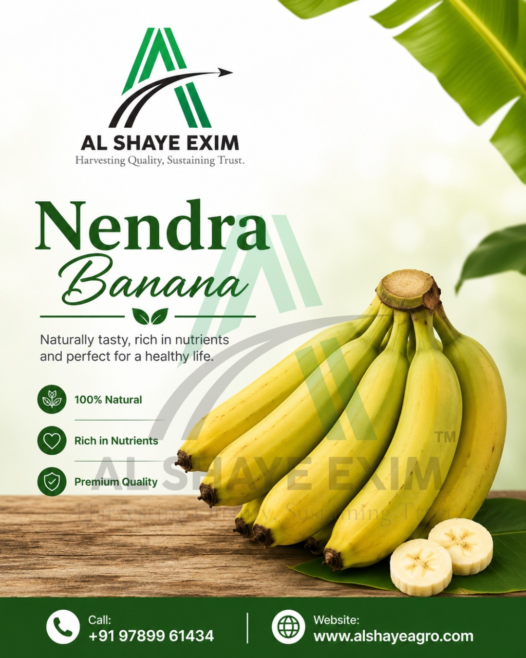 Start your day with the goodness of Nendra Bananas
