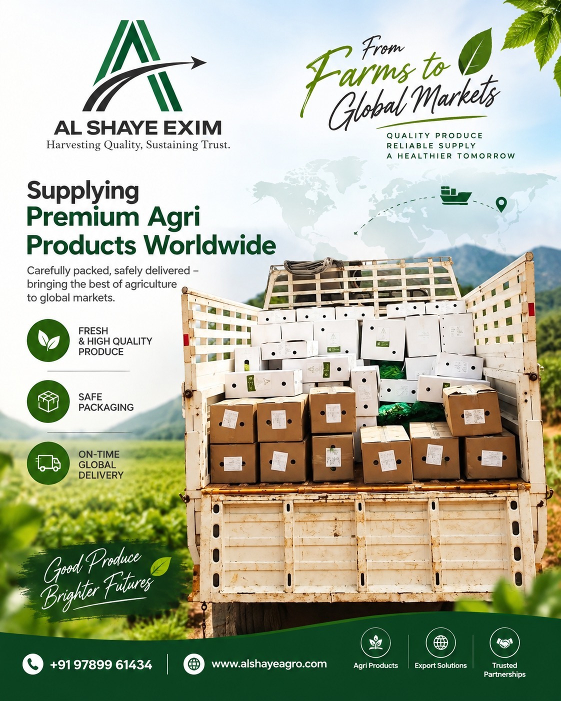 From Farms to Global Markets! 