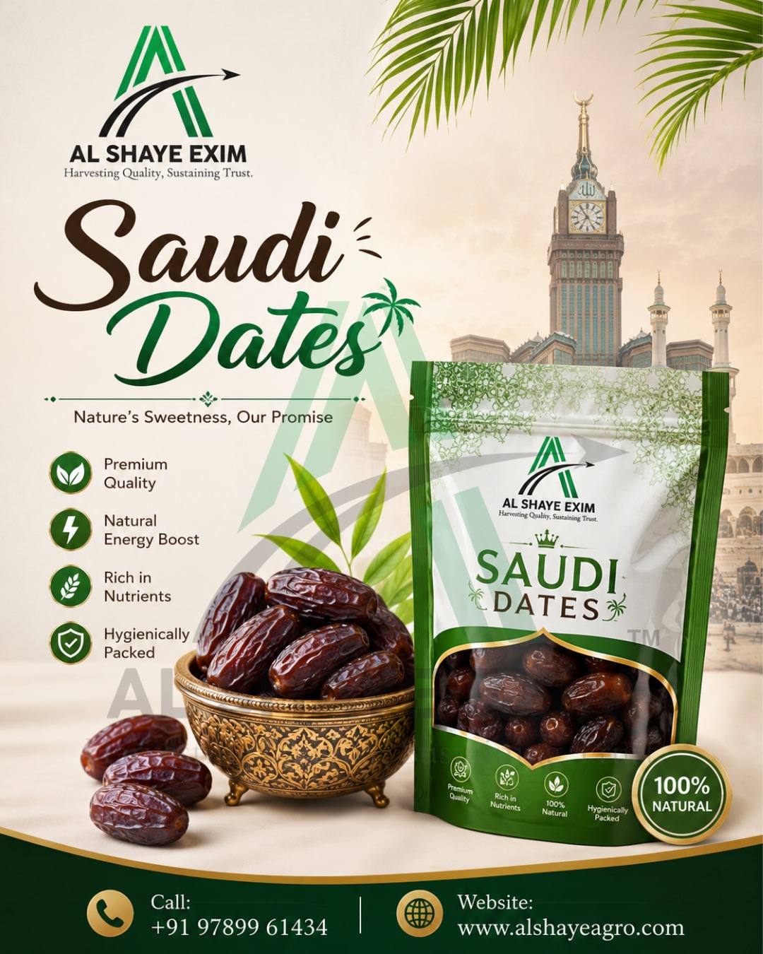 Saudi Dates – Nature’s Sweetness, Our Promise