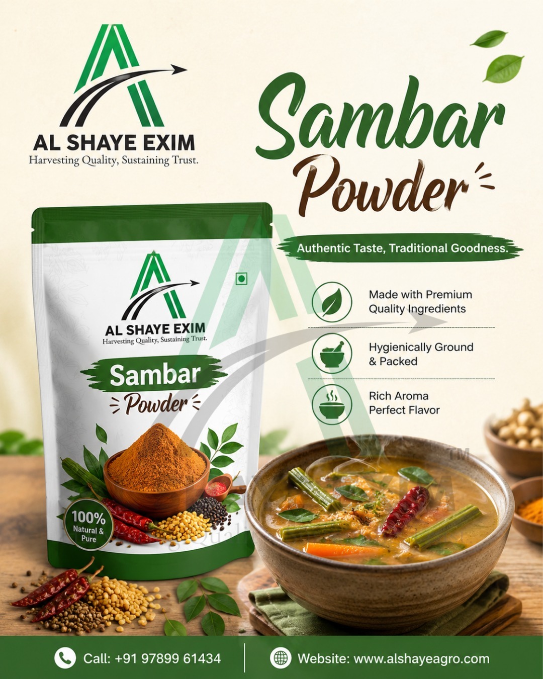  AUTHENTIC TASTE. TRADITIONAL GOODNESS.