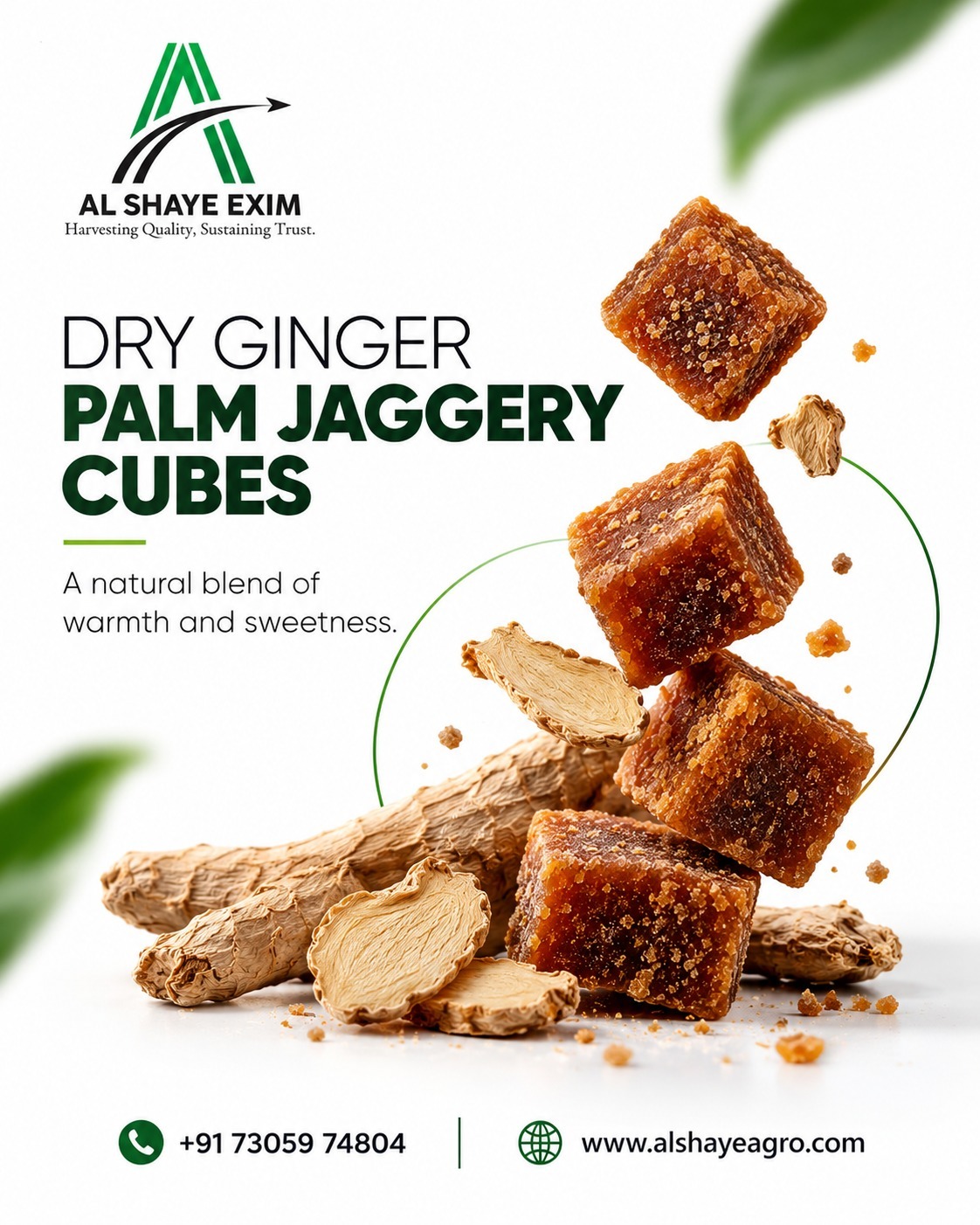 A Perfect Blend of Natural Sweetness & Ginger Warmth!**